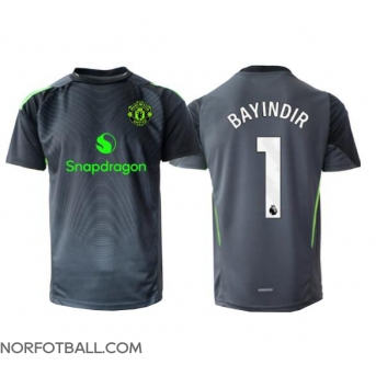 Billige Fotballdrakt Manchester United Altay Bayindir #1 Keeper Replika Bortedrakt 2025-26 Kortermet